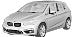 BMW F45 U023E Fault Code